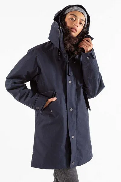 JECKYBENG JECKYBENG The JACKET - Unisex Parka aus Bio-Baumwolle, Dunkelblau, – Produktbild 2 von 3