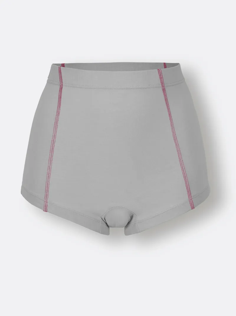 wäschepur Panty steingrau-magenta, Steingrau-magenta, – Produktbild 1 von 2