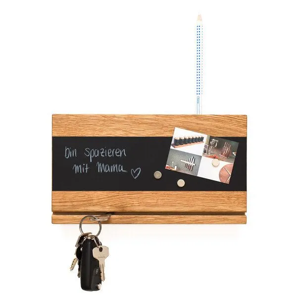 klotzaufklotz klotzaufklotz Schlüsselbrett Vollholz – Produktbild 3 von 8