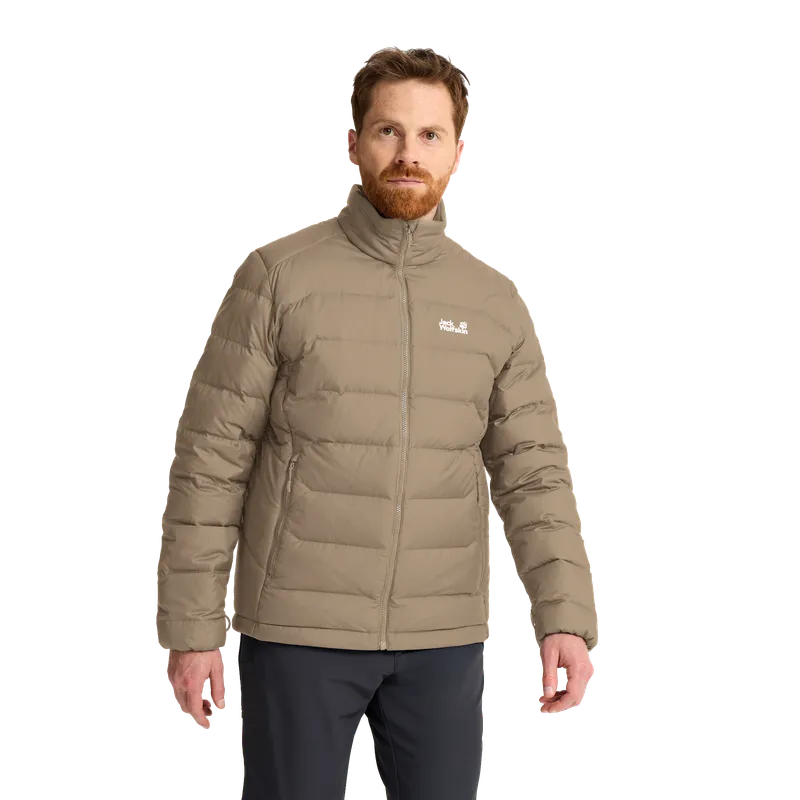 Jack Wolfskin Jack Wolfskin Wild Pass Down Jacket Men Winddichte Daunenjacke mit 3-in-1 System Herren 3XL beige, Hazel wood, – Produktbild 1 von 2