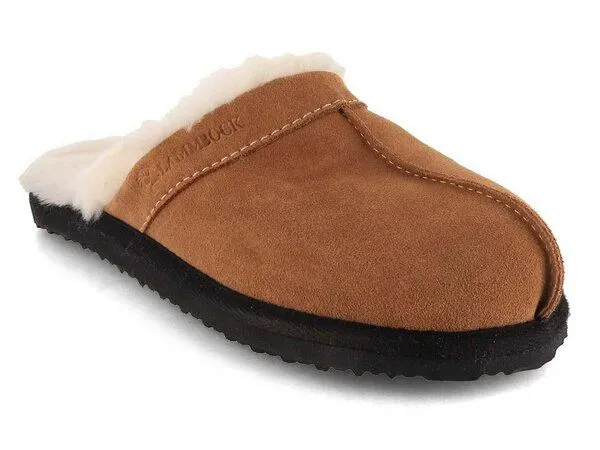 Lammbock Lammbock Lammfell Pantoffeln Woolson Hausschuhe in Komfortweite, Braun, – Produktbild 2 von 3