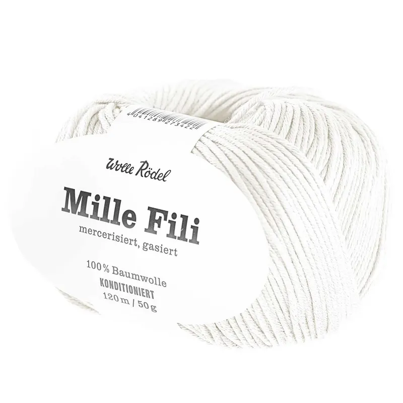 Wolle Rödel Wolle Rödel Mille Fili Weiß, Weiß, – Produktbild 1 von 1