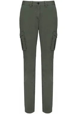 Greenspired Greenspired Umweltfreundliche ausgewaschene Damencargohose 250g/m² – Produktbild 1 von 1