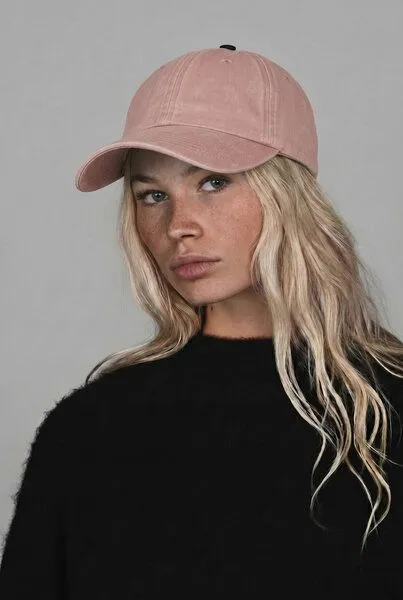 Lou-i Lou-i Cap Vintage Style Baumwolle, Rosa, – Produktbild 3 von 4