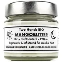 Two Hands BIO Two Hands BIO Mangobutter - Bio - Vegan - Extra Cremig - Duftneutral - 120 ml – Produktbild 1 von 1
