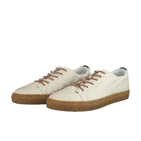 SORBAS SORBAS '02 Ananasfaser Sneaker, Cream + black (weiß), – Produktbild 2 von 4