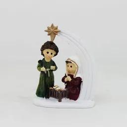 Mitienda Shop Mitienda Shop Heilige Familie mit Stern mini, kleine Weihnachtsdeko – Produktbild 1 von 1