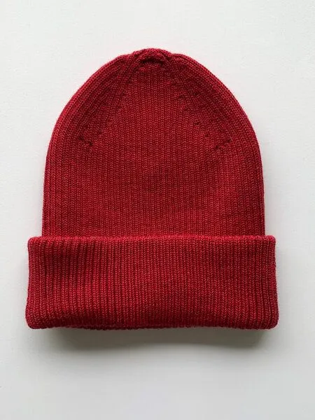 Susan's Fashion Susan's Fashion Mütze Antonia 100% Merinowolle, Rot, – Produktbild 1 von 1