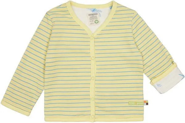 loud + proud loud + proud Babys & Kinder Wendejacke, GOTS-zertifiziert, Blonde(gelb), – Produktbild 2 von 3