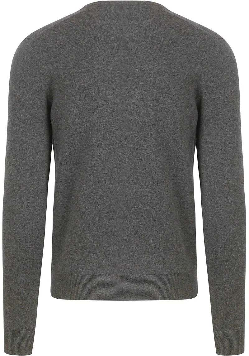Suitable Suitable Respect Bio-Baumwolle Pullover Vinir Melange Anthrazit - Größe XXL, Grau, – Produktbild 1 von 3