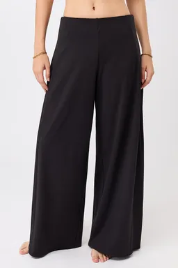 mandala MANDALA Damen vegan Hose Extra Wide Schwarz – Produktbild 1 von 1