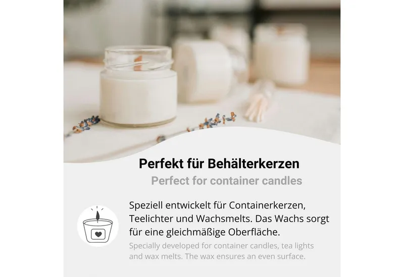 DistrEbution Duftkerze Kerzenwachs Golden Wax 464 Premium Sojawachs Pastillen für Kerzen – Produktbild 4 von 6