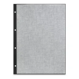 Hama Hama Fotokarton mit Pergamin, 23,3x31 cm, gelocht, 25 Blatt, Schwarz – Produktbild 1 von 1