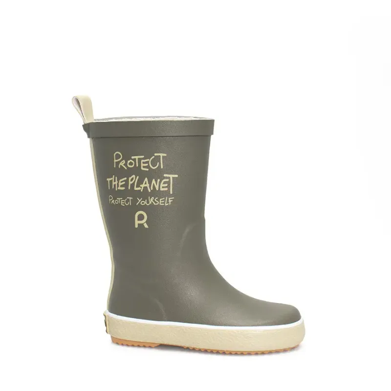 Rouchette Kinderregenstiefel Rouchette Protect The Planet, Vert, – Produktbild 1 von 1