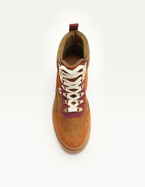 Odaje Odaje Schnürstiefel Modell: Joelle, Cognac/burgundy, – Produktbild 3 von 5