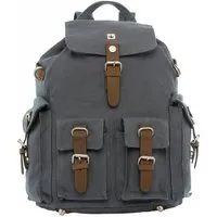 Pure PURE HF-0017 Hanf-Rucksack XL mit 4 Außentaschen (Hanf Rucksack XL), Grey, – Produktbild 1 von 1