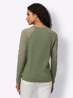 heine Langarmshirt khaki – Produktbild 1 von 1