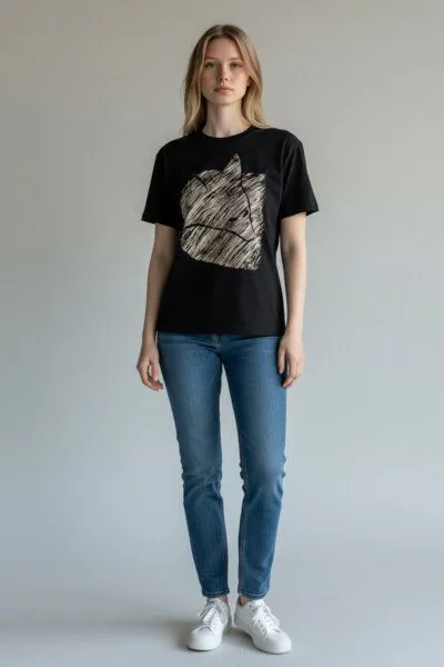 ilovemixtapes ilovemixtapes Fuchs 2.0 Women Essential T-Shirt – Produktbild 3 von 3
