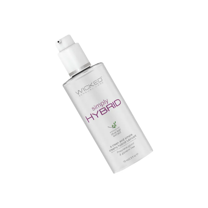 Wicked Simply Hybrid, wasserbas., 70 ml, Weiß, – Produktbild 1 von 1