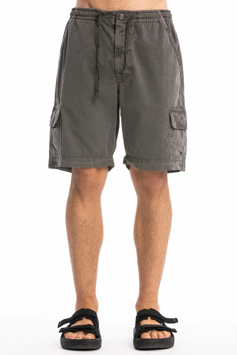 RAVENS VIEW IBIZA RAVENS VIEW IBIZA Herren vegan Kurze Hose Wüste Anthrazit, Dunkelgrau, – Produktbild 2 von 2