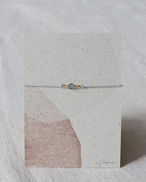 pikfine pikfine Glasperlen Armband "Nila", Gold, – Produktbild 1 von 4
