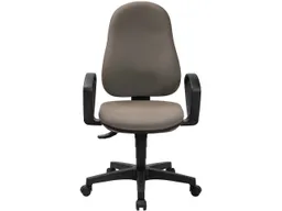 Topstar Topstar Bürodrehstuhl "Support SY ECO" mit Armlehnen, taupe – Produktbild 1 von 1