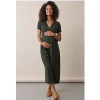 Boob Boob Umstands- und Stilloverall Amelia jumpsuit, Deep green (grün), – Produktbild 1 von 1