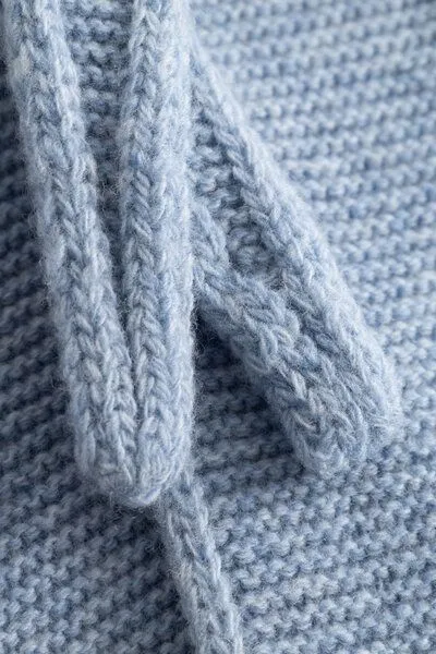 Stapf Sophie Scarf, Azzurro, – Produktbild 3 von 4