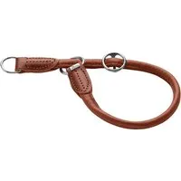 Hunter Hunter Dressurhalsung Round & Soft Canadian Up cognac 40 cm – Produktbild 1 von 1
