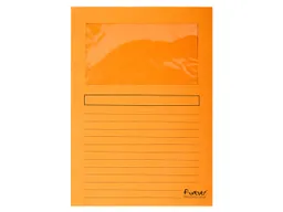 Exacompta 25 Exacompta Fenstermappen "Forever" Kleinpack orange – Produktbild 1 von 1