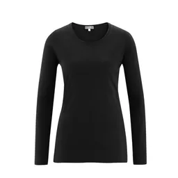 Living Crafts LIVING CRAFTS - Damen Langarm-Shirt - Schwarz (100% Bio-Baumwolle), Nachhaltige Mode, Bio Bekleidung – Produktbild 1 von 1