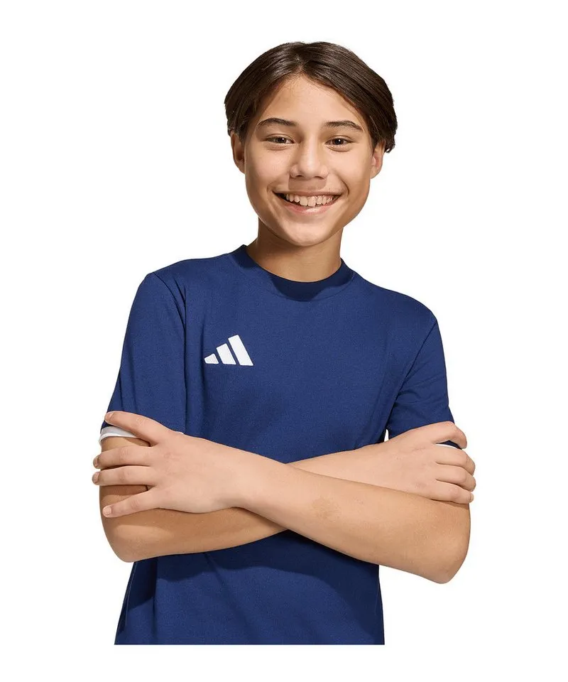 adidas Performance adidas Performance T-Shirt adidas Performance Entrada 26 T-Shirt Kids Baumwolle, Blau, – Produktbild 3 von 4