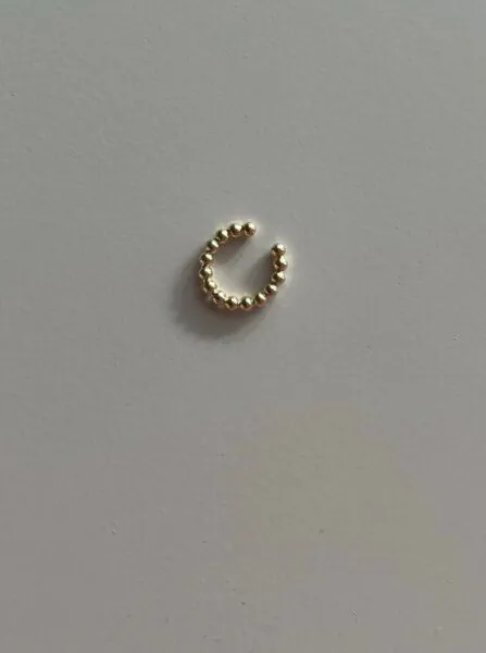 noemvri fashion label noemvri fashion label Kugel-earcuff Lucy, Gold, – Produktbild 4 von 4