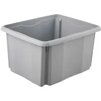Keeeper keeeper Aufbewahrungsbox "Emil Eco Line" 41 x 34,5 x 22 cm, 24 l, grau – Produktbild 1 von 1