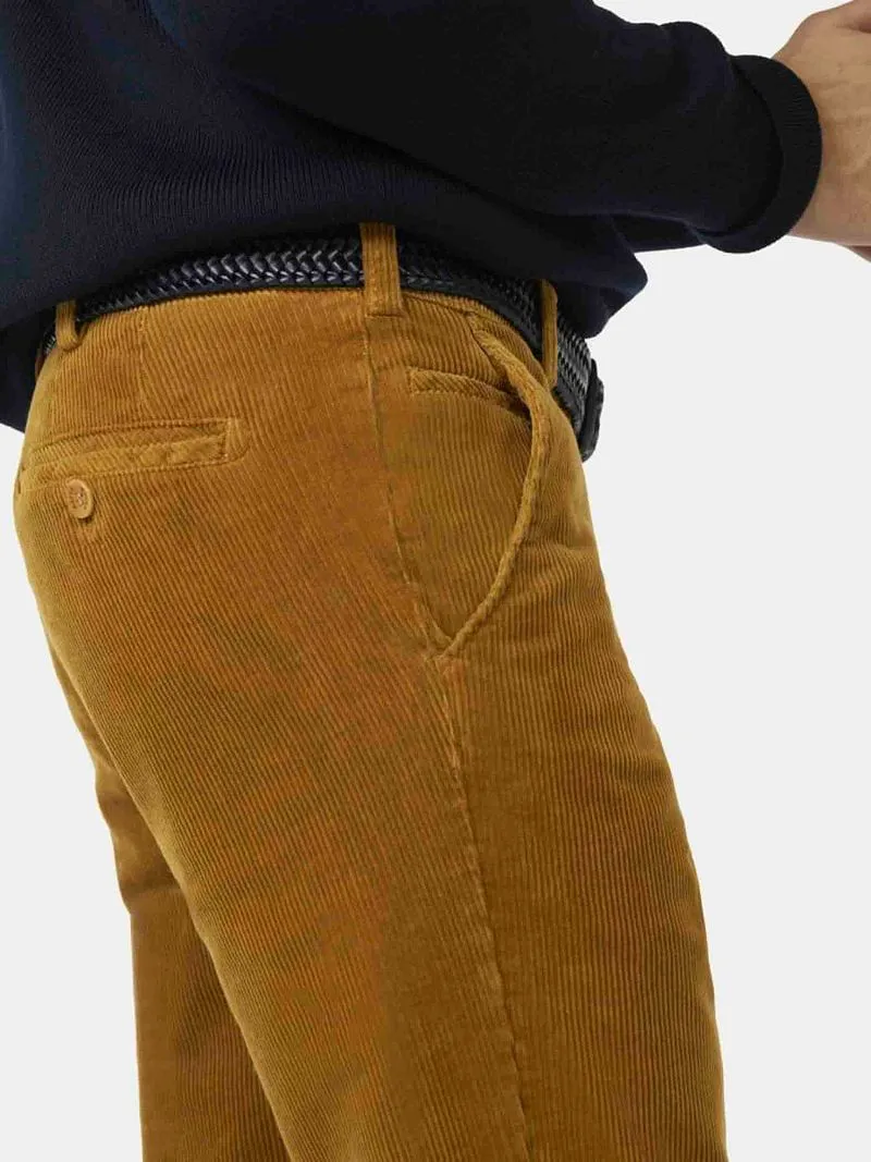 Meyer Meyer Chino Bonn Corduroy Camel - Größe 26, Braun, – Produktbild 2 von 5