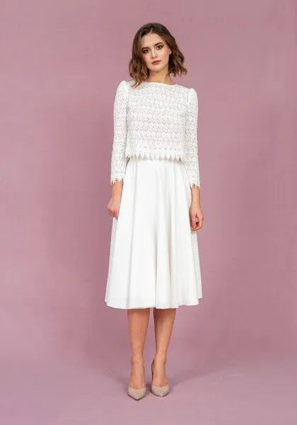 Atelier SNOW Atelier SNOW Zweiteiliges Brautkleid Aster-Lita – Produktbild 1 von 4
