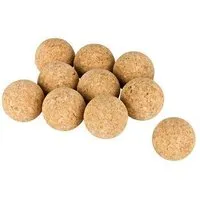 Kork Deko Kork-Deko Kickerbälle 31 mm aus Kork | 10er-Set | natürlicher Kork, Durchmesser = 3,1 cm – Produktbild 1 von 1
