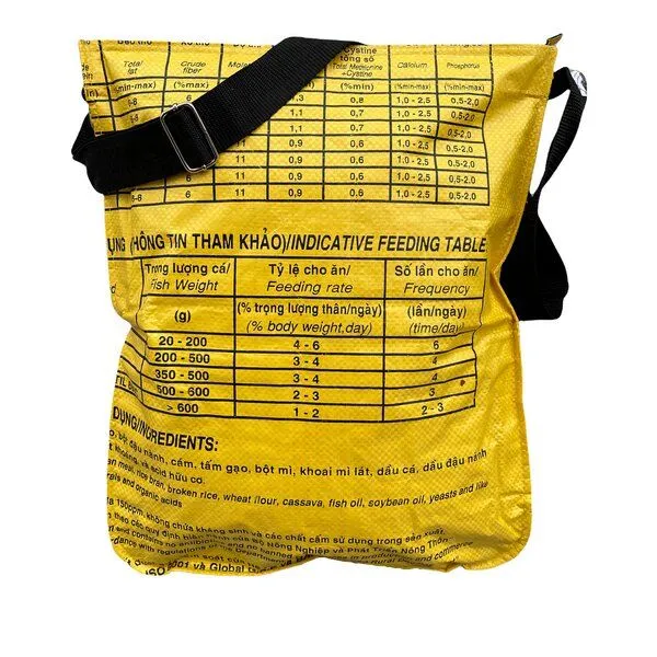 Beadbags Beadbags Shopperbag Ri77 recycelter Reissack, Gelb, – Produktbild 3 von 3