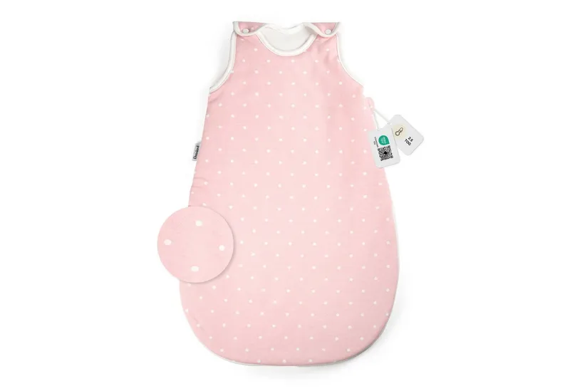 Ehrenkind Ganzjahresschlafsack Schlafsack Rund 2.5 TOG, Bio-Baumwolle, Baby Schlafsack (Standard 100 by OEKO-TEX, 100% Bio-Baumwolle, 2.5 TOG, Ganzjahresschlafsack), Schlafsack Baby 2.5 TOG, Babyschlafsack, Rosa, – Produktbild 6 von 6