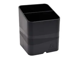Exacompta 10 Exacompta Stifteköcher Pen Cube "ECOBlack", 2 Fächer, schwarz – Produktbild 1 von 1