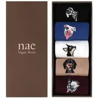 Nae Vegan Shoes Nae Vegan Shoes NAE Doggie Socks - Pack 5 – Produktbild 1 von 1