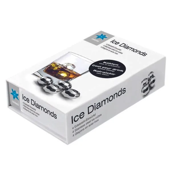Contento Contento Ice Diamonds Edelstahleiswürfel – Produktbild 2 von 2