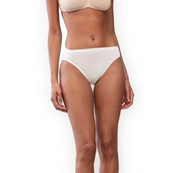 mey 2x Jazz Pants Slips Mey Lights Damen aus PIMA Baumwolle 89200, Perlweiß, – Produktbild 1 von 2
