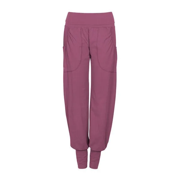 Jaya Jaya JOYCE - Damen - Hose für Yoga und Feizeit aus Biobaumwolle, Mauve/rosa, – Produktbild 2 von 2