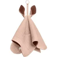 BIBS BIBS Kuschelweiches Schnuffeltuch, 3-lagig "Cuddle Kangaroo Desert" blush Maße 40 x 40 cm – Produktbild 1 von 1
