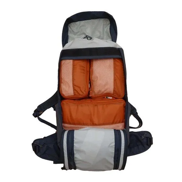 TRAVEL DUDE TRAVEL DUDE Packing Cubes mit Kompression aus recycelten Plastikflaschen, Orange, – Produktbild 4 von 8