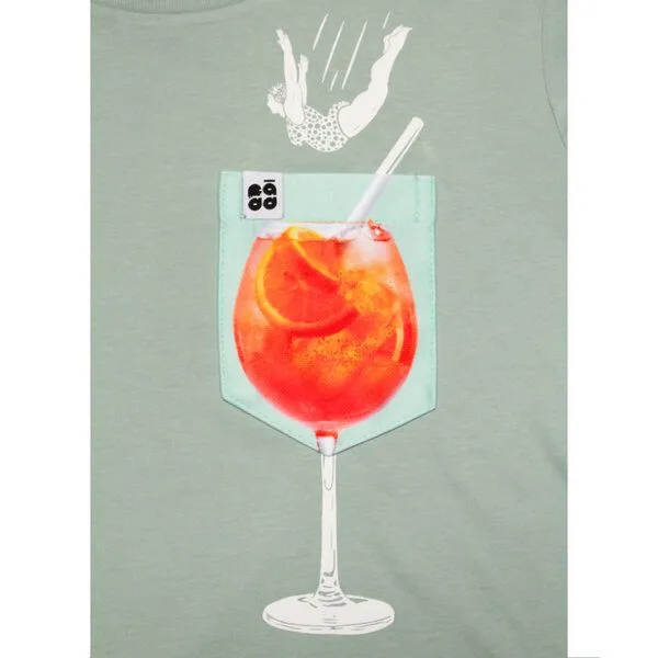 FÄDD FÄDD Damen T-Shirt aus Bio-Baumwolle "Spritz BT" Grün, Grün, – Produktbild 2 von 3