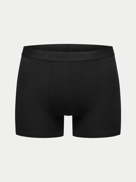 erlich textil erlich textil Casual Cotton Pants, enge Boxershorts aus Bio-Baumwolle, made in Europe, Schwarz, – Produktbild 2 von 6