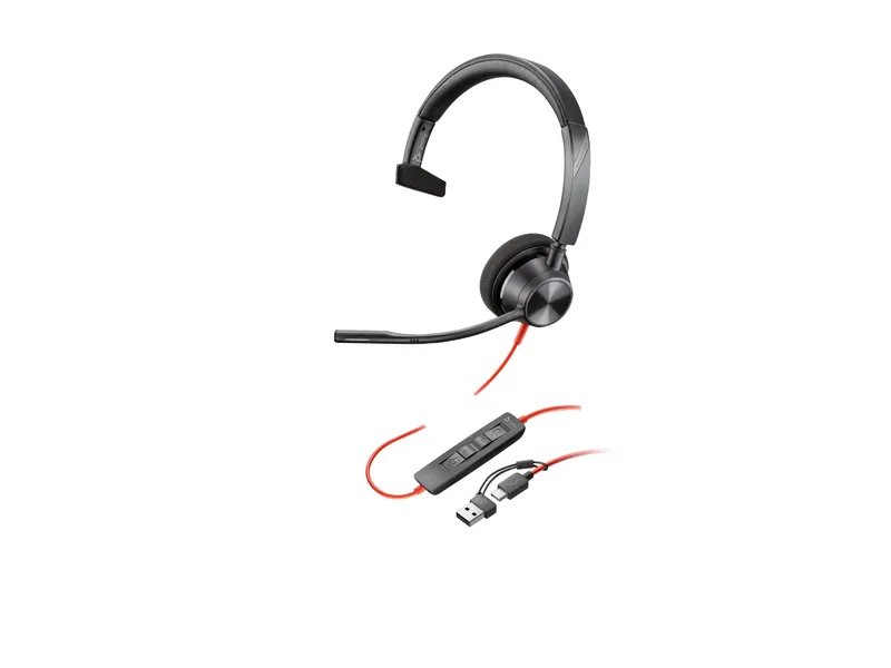 Poly Poly HP Poly Blackwire 3310 | 8x215aa | Blackwire 3300 series – Produktbild 1 von 1
