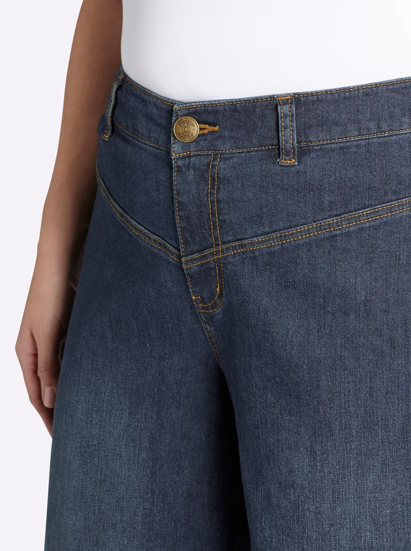 sheego Jeans dark blue, Dark blue, – Produktbild 2 von 2